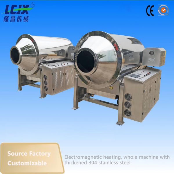 Electric Soybean Cocoa Roasting Processing Machine Hazelnut Sunflower Seeds Roaster Machinery