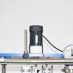 Stirred Lifting Chemical Glass Reactor , Borosilicate Glass Reactor High