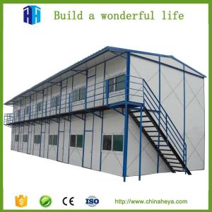 Wholesale two bedroom prefabricated steel frame labor house prices in sudan from china suppliers