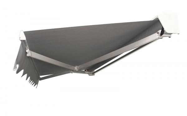 Manual control awning, restaurant and hotel hand - operated awning