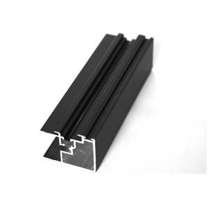 Wholesale OEM Customized Silver/Champagne/Black/Gold 6m Anodized Aluminium Profiles from china suppliers