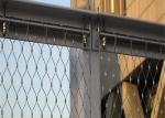 Oxidized Black 25*25mm Balustrade Cable Mesh 1.2mm Stainless Steel Rope Mesh