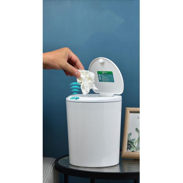 Smart Sensor Automatic Kitchen Plastic Garbage Waste Bins With Sensor Trash Bin with Lid