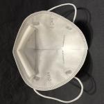 White Kn95 3 Ply Disposable Mask PM2.5 Dust Respirator Bacteria Proof