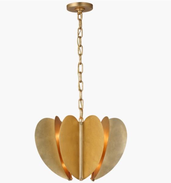 KS 5130 Danes Small Chandelier Matte White And Gild / Polished Nickel / Gild /