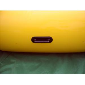 Strong Inflatable Water Trampoline Combo With Slide , Inflatable Water Games