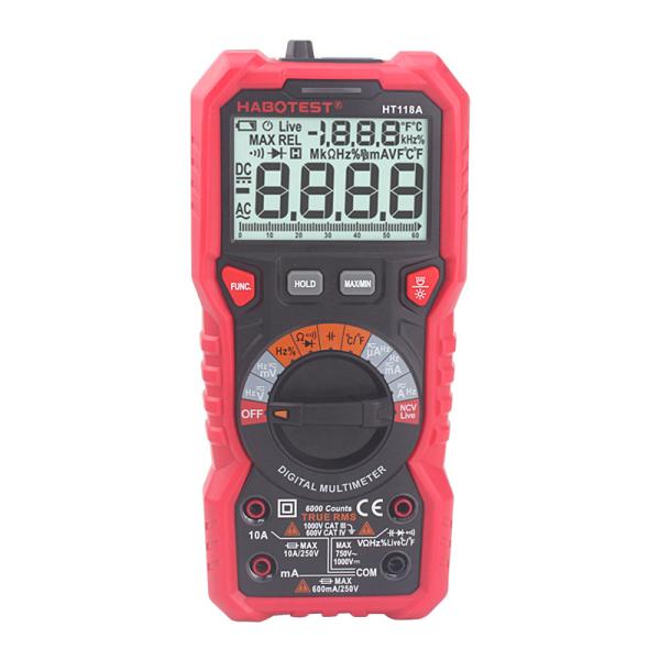 HABOTEST 1000V AC DC Analog Auto Range CE Automotive Professional Digital