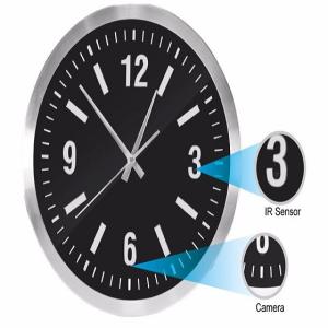 Wholesale Spy Wall Clock Hidden Camera DVR Nanny Hidden Camera from china suppliers