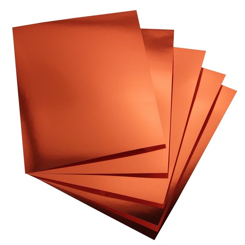 Red Copper Galvanized Sheet with ±0.2mm Tolerance for Industrial and Construction Uses