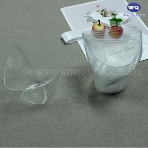 Wholesale 4oz Triangular Dessert Appetizer Tumbler Cups Plastic Disposable Cups-heat resistant disposable cups from china suppliers