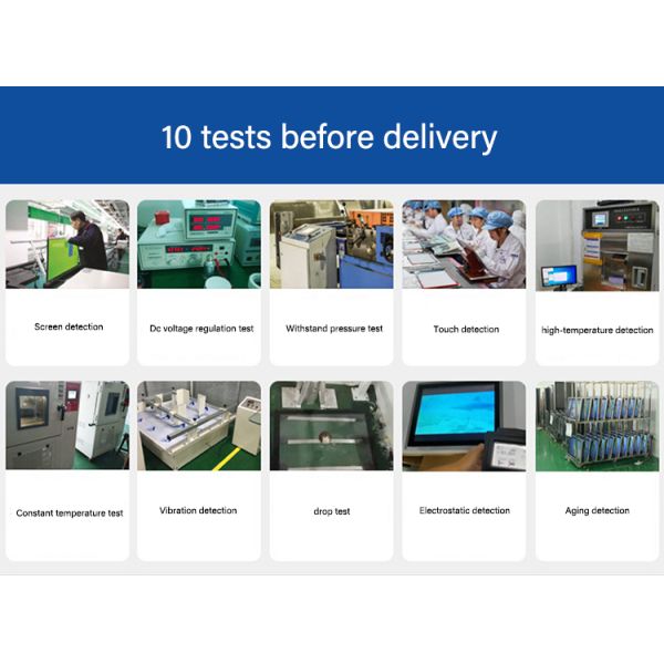 Fanless Industrial Touch Panel PC Ip65 Rugged Panel Android Wall Mount Capacitive Open Frame Touch Industrial Tablet Pc