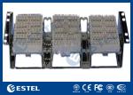 3U 100 / 150 Pairs Fiber Optic ODF Distribution Frame Back Mounting 1 Year