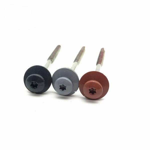 Aisi 304 Grade Stainless Steel Roofing Screws , A2 Torx Pan Head Roofing Screw