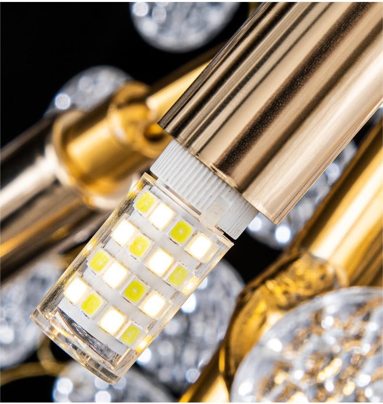 Big Huge Huge Custom Pendant Lights 9500lm Prefabricated Villa Luxury Pendant Ceiling Lights