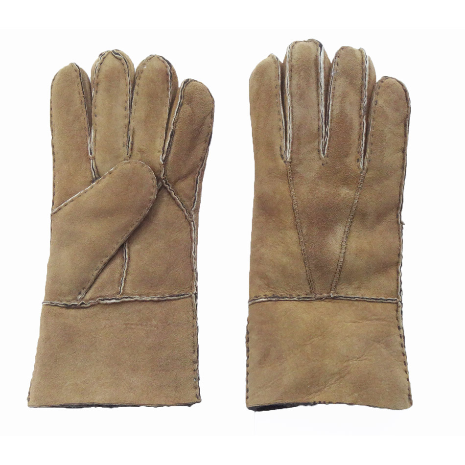 popular shearling sheepskin Gloves sheepskin double face gloves motorcycle gloves men women gloves