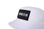 ODM 100% CottonUnisex Fisherman Bucket Hat With Personal Logo Patch Bucket Hat