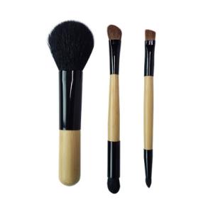 Wholesale 3pcs Cosmetic Brush Set , Mini Makeup Brushes For Travel from china suppliers