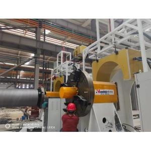 Polyurethane Spraying Foam Pre Insulated Steel Pipe Machine 6-12m