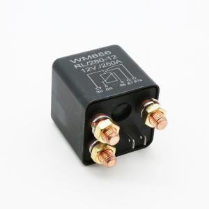 Wholesale 12V 24V 250A Continuous Type High Power Motorcycle Battery Control Switch Terminal Automotive Starter Relay Socket Car Relay from china suppliers