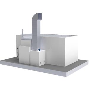 Wholesale Square Tube Welding and Aluminum Frame for Air Unit Installation in Spray Booth from china suppliers
