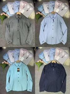 China Fashion Long Sleeve Polo Shirts Regular Shirts Formal Dress Kcs6 on sale