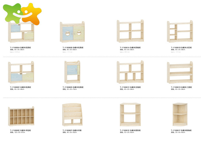 Daycare Kindergarten School Furniture High Safety Height Adjustable Easy Install