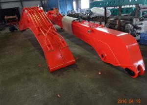 China Red Color Excavator Dipper Extension 3210 Mm Fold Height With Stick Cylinder on sale