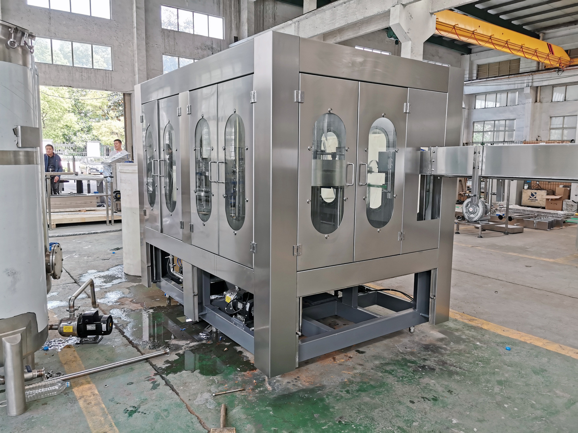 High Performance Mineral Water Production Machine 500Ml Pet Automatic Bottling Project