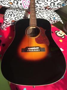 Wholesale Sunburst Chibson G45 acoustic guitar antique 41 inch 1935 advanced jumbo G45 VS electric acoustic guitar from china suppliers