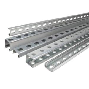 Wholesale Professional Hdg C Channel Stainless Steel Type Perforated Hot Dipped Galvanized Strut from china suppliers