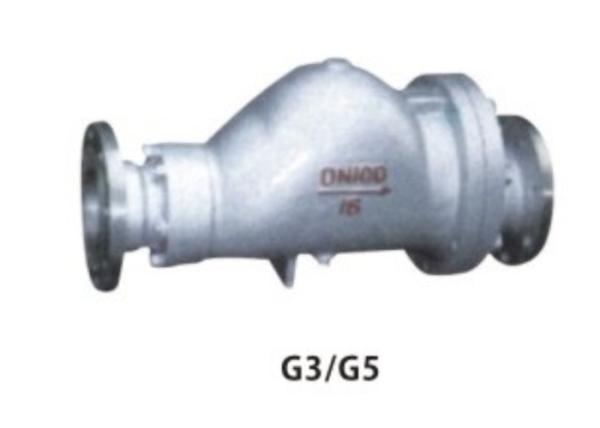 Steam Trap Flanged Y Strainer Valve Rustproof Cast Steel Lever Floating Ball