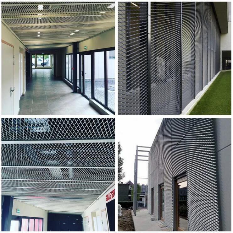function of expanded aluminum hole sheet