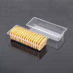 Hengmaster Food Grage Disposable Plastic Biscuit Disposable Snack 5-com PET Tray