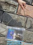 mini clear pvc girls shoulder long strip bag, Woman Sweet Handbag Clear Jelly
