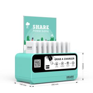 Wholesale 5000mah Shared Power Banks 8 Port Mobile Phone Charging Station CE Approved from china suppliers