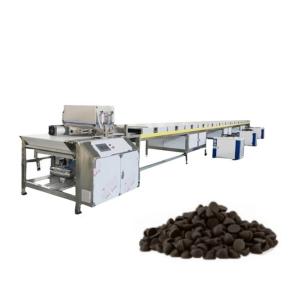 Wholesale 80kg/H Servo Motor 1000mm Chocolate Chip Making Machine from china suppliers
