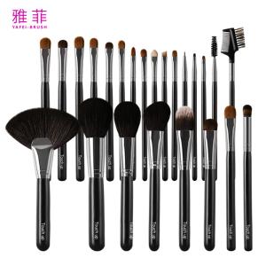 Wholesale 151A43224 24PCS Professional OEM ODM Makeup Brush Set With Makeup Bag Animal Hair Customize Factory from china suppliers
