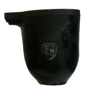 Wholesale Thermal Conductivity Aluminium Melting Crucible 150kg Capacity Smooth Surface Finish from china suppliers