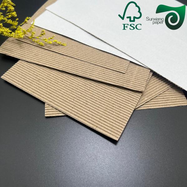 B C E Flute Corrugated Cardboard Sheets Kraft Paperboard With Thicknesses Of 2mm 3mm 3.5mm