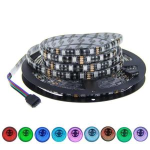 Wholesale SMD 5050 12V LED RGB Strip Light , LED Colour Changing Tape 60led Waterproof from china suppliers