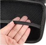 Velvet Lining EVA Travel Case 6.5x5x2.5 inch For GoPro