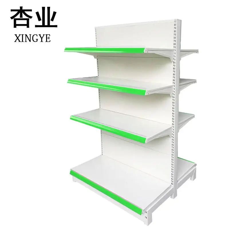 Gondola Shelves Supermarket Display Shelving Double Sided Supermarket Shelves