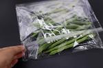 Transparent Plastic Fruit Pouches BOPP Anti Fog Leafy Vegetables Packaging Bags