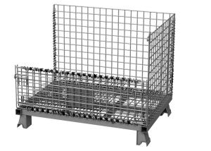 Wholesale Collapsible Welded Wire Mesh Pallet Cages 1000x800 from china suppliers