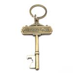 70mm Metal Bottle Opener , Zinc Alloy Plating Antique Key Bottle Opener