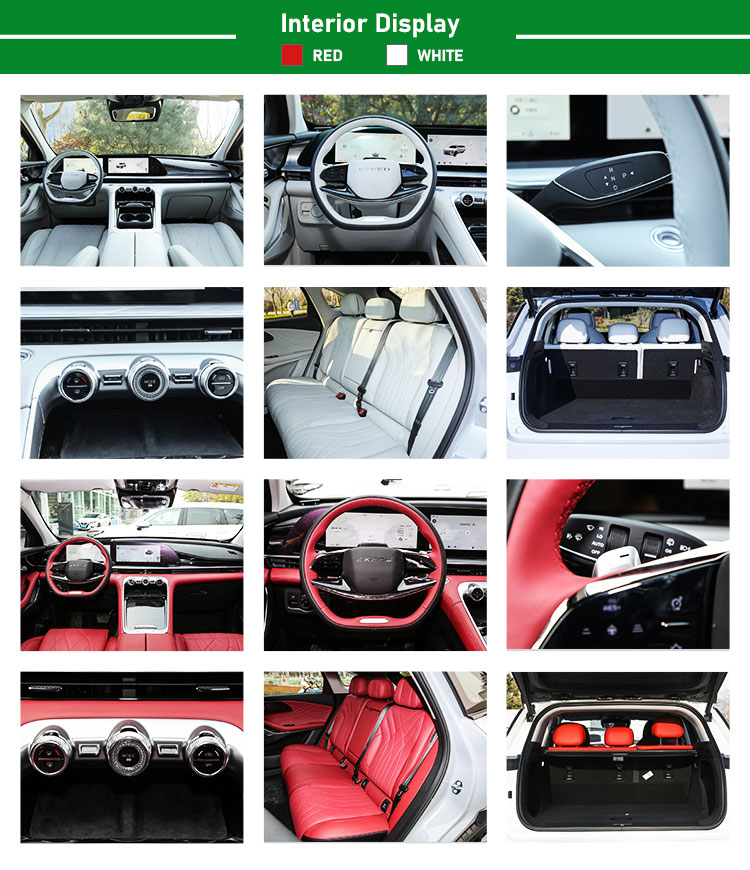 Exeed Yaoguang 2024 Cars Gas Petrol White High Speed Zhuifeng ET i LingYun Lanyue VX TXL Auto Large SUV Level in Month 12