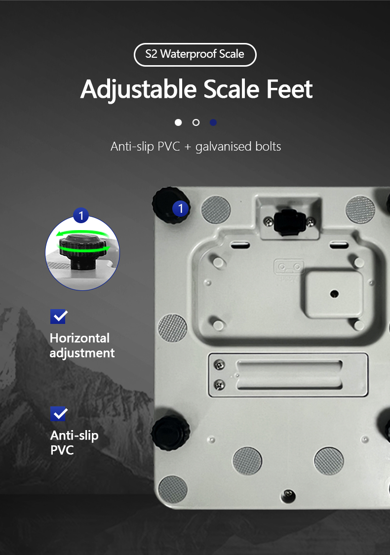 430 Stainless Steel Plate S2 Waterproof Electronic Small Scale with IP68 Protection Level