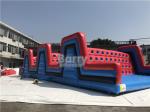 Outdoor Sport Games Inflatable 5k Obstacle Course For Giant Commercial