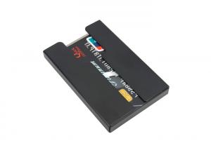 Wholesale Open Credit Card Organizer Wallet Purse Carbon Fibre Stainless Steel Holder from china suppliers