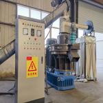 50HZ Ring Die Wood Pellet Machine 3Phase Vertical Pellet Making Machine 450
